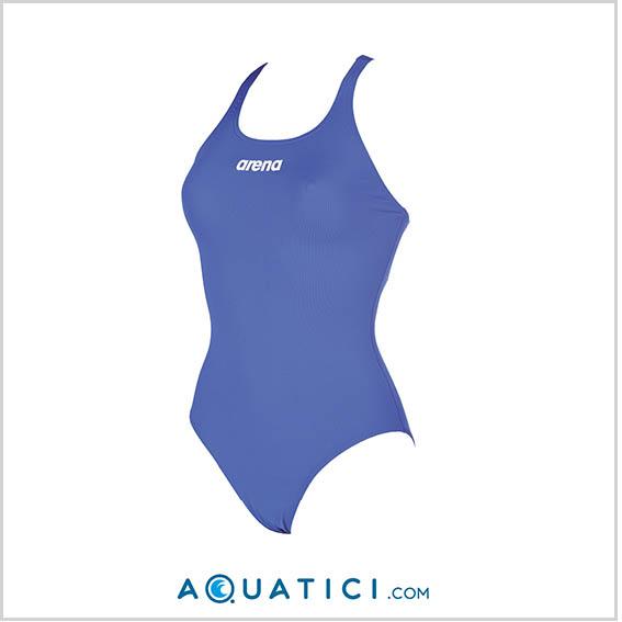 Costume Intero da Donna Arena Solid Swim Pro Nuoto Piscina Nero 2A24255